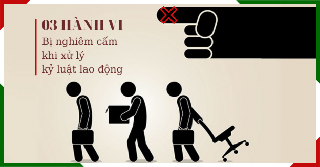 03 hành vi bị nghiêm cấm trong xử lý kỷ luật lao động từ ngày 01/01/2021
