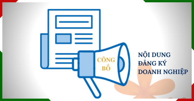 Công bố nội dung đăng ký doanh nghiệp như thế nào